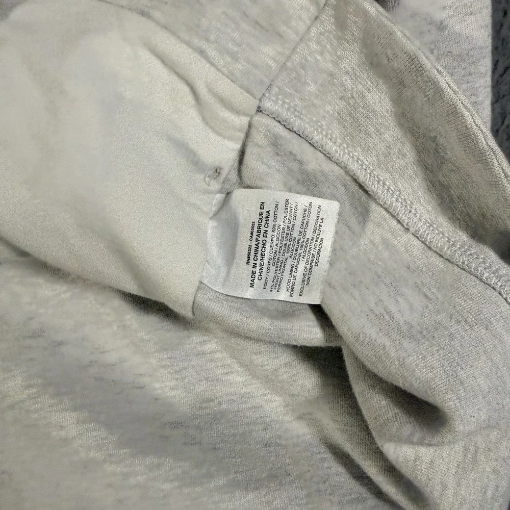 Nike‎ Tech Fleece Hoody Womens Large Grey Heather Full Zip Hoodie Sweatshirt